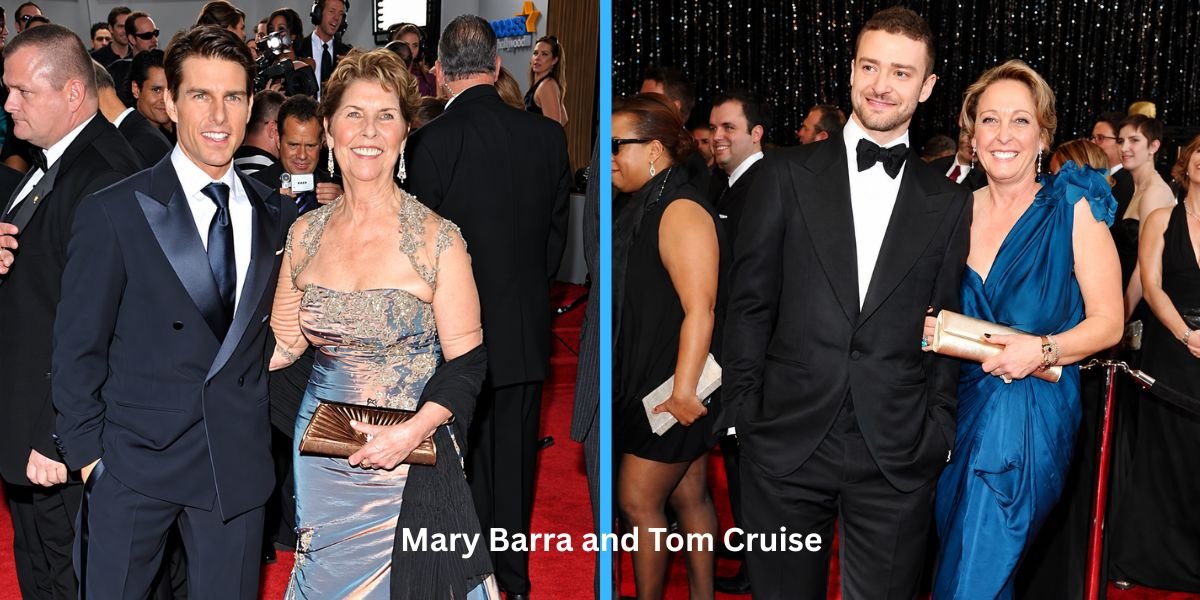 Mary Barra and Tom Cruise