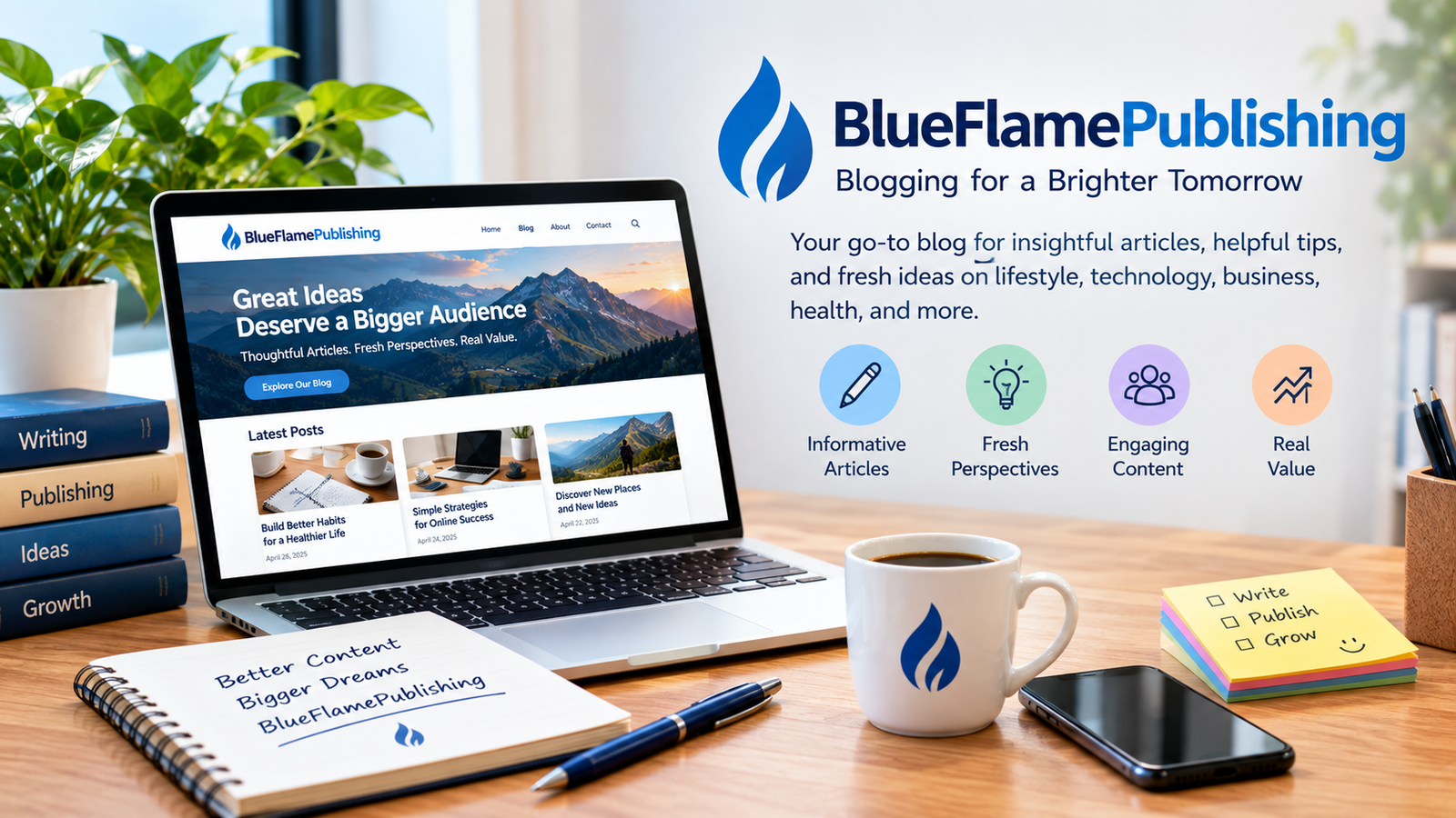 Blog BlueFlamePublishing