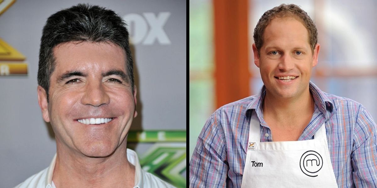 Tom Rutledge and Simon Cowell
