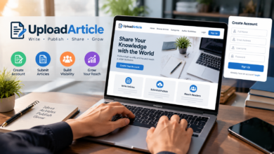 UploadArticle Account