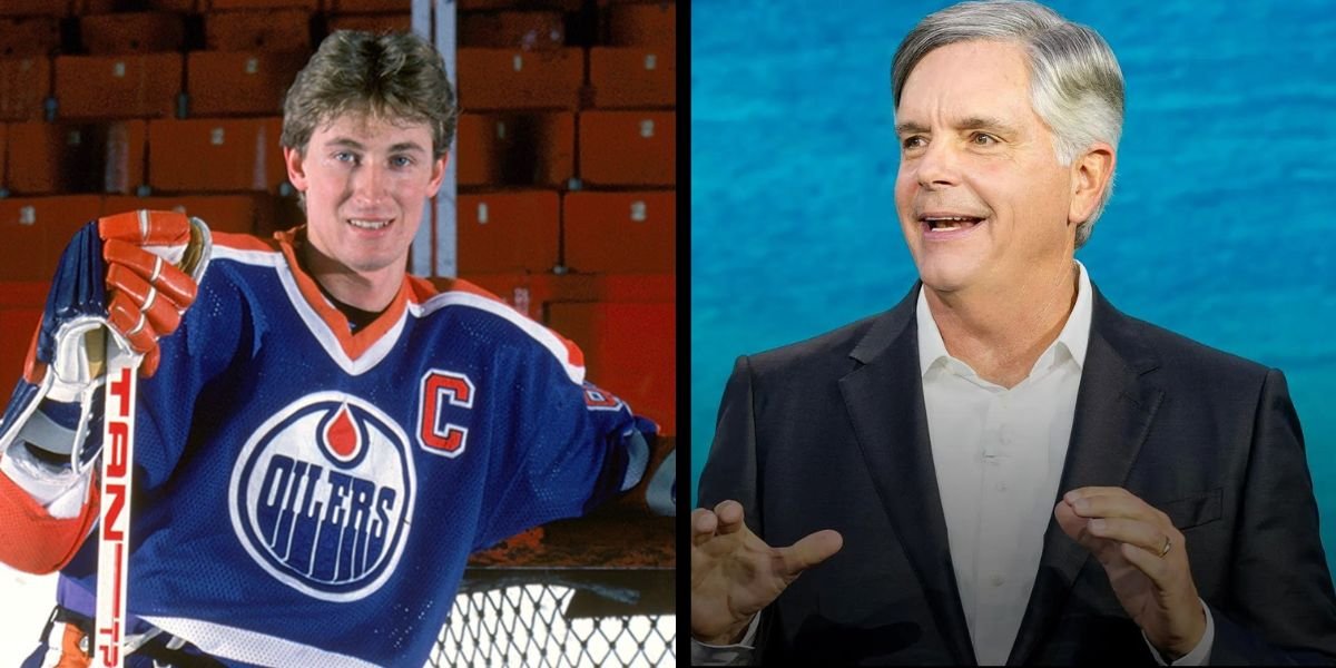 Wayne Gretzky and Larry Culp